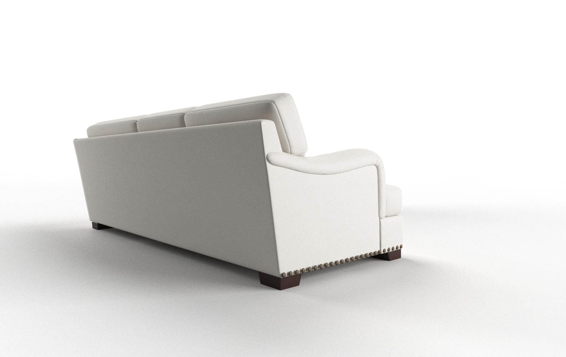 Brighton Redondo Pearl Sectional espresso legs 3