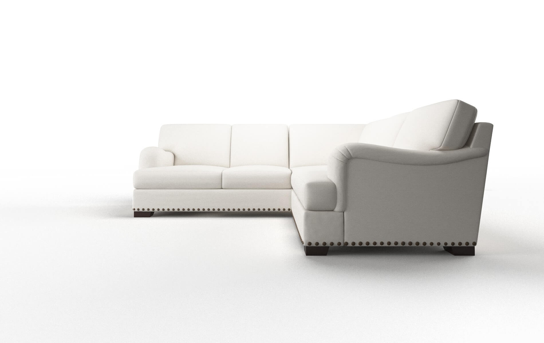 Brighton Redondo Pearl Sectional espresso legs 5