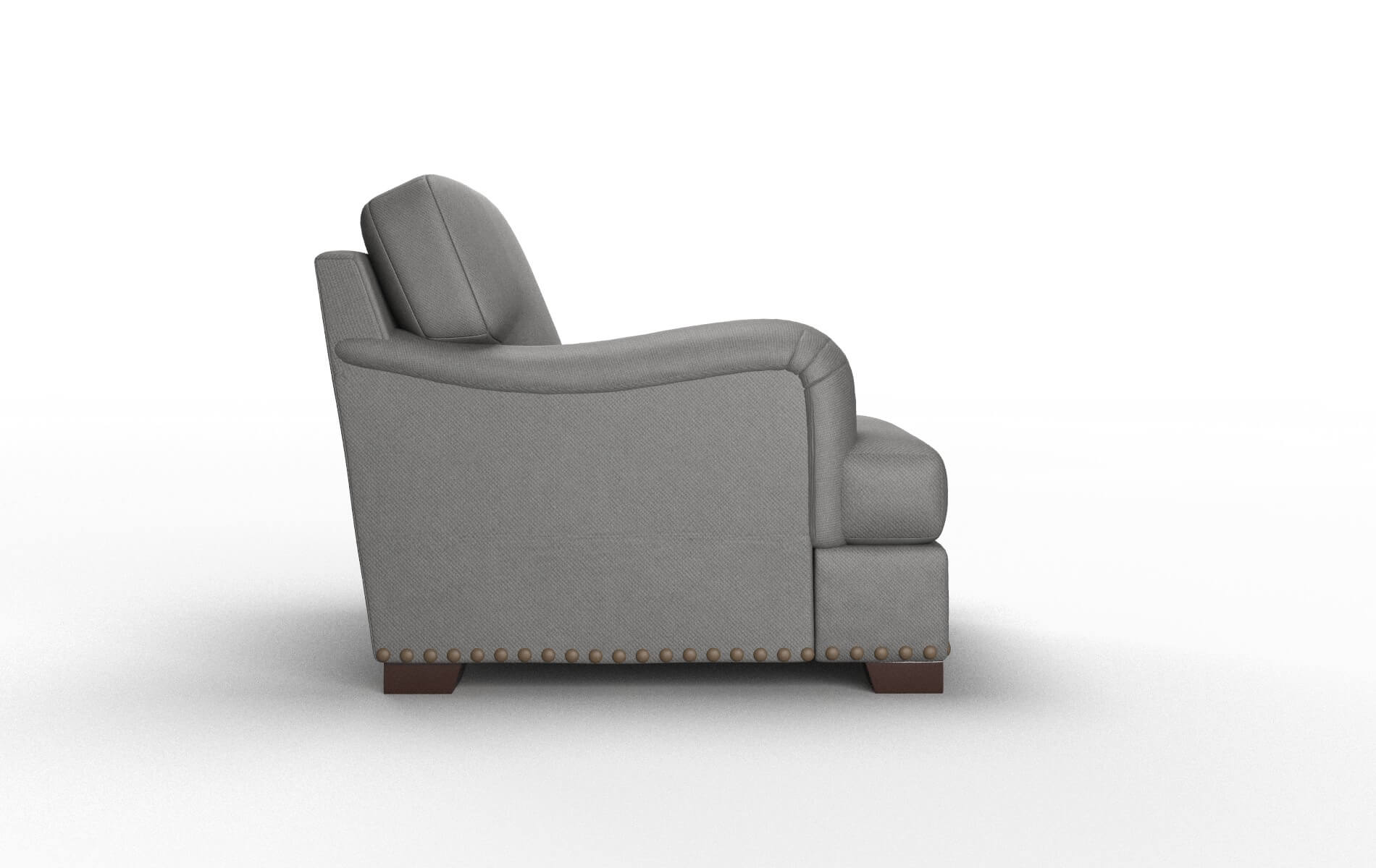 Brighton Rocket Charcoal Chair espresso legs 3