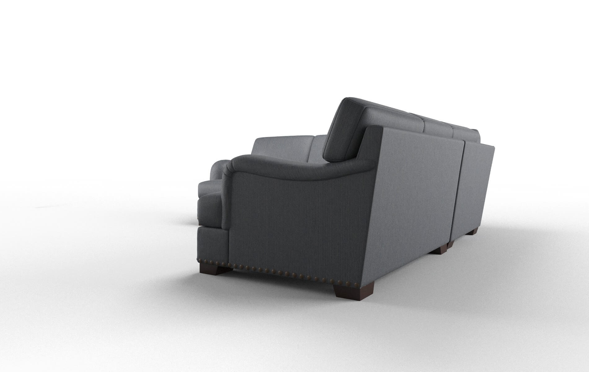 Brighton Rocket Eclipse Sectional espresso legs 4