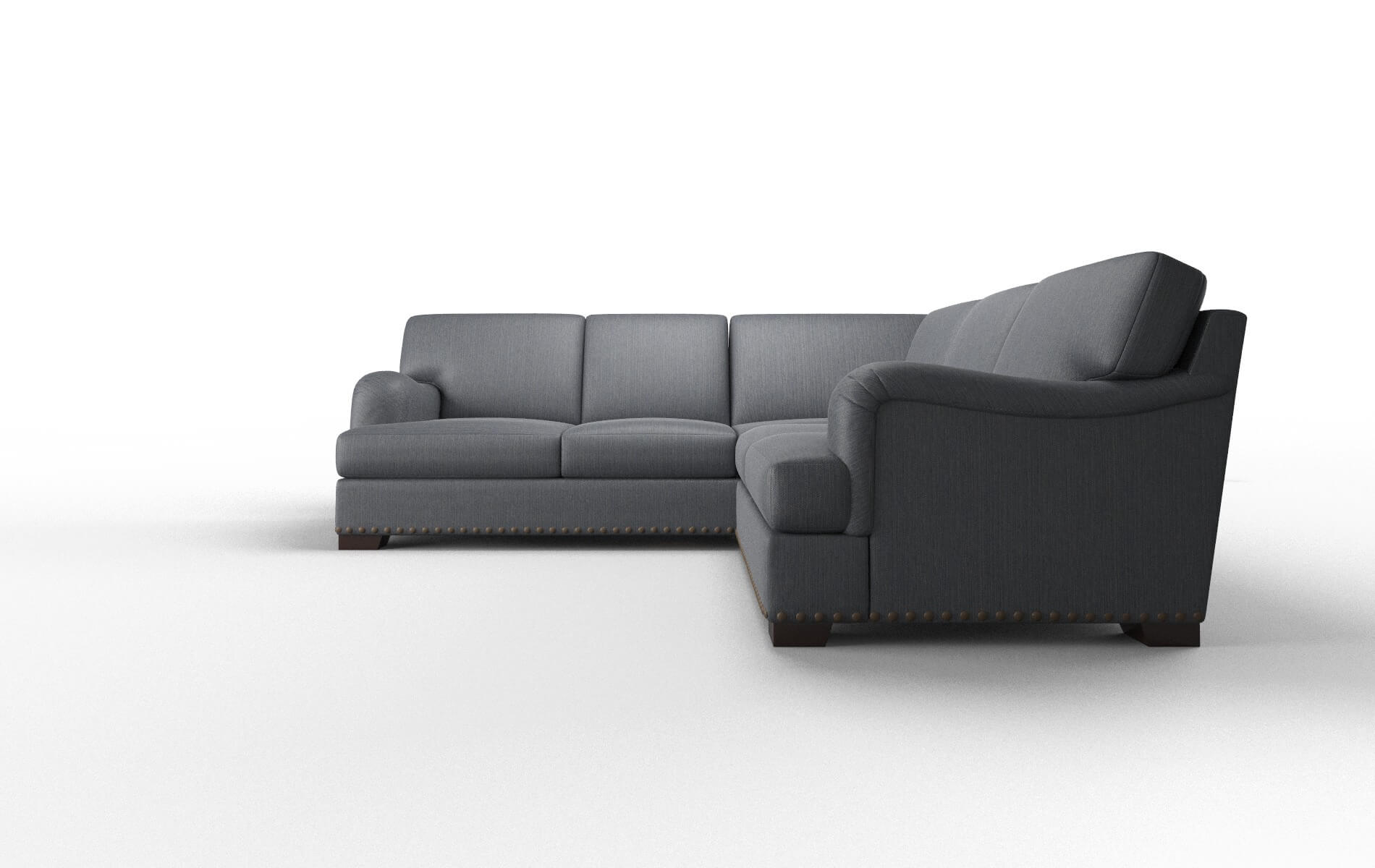 Brighton Rocket Eclipse Sectional espresso legs 5