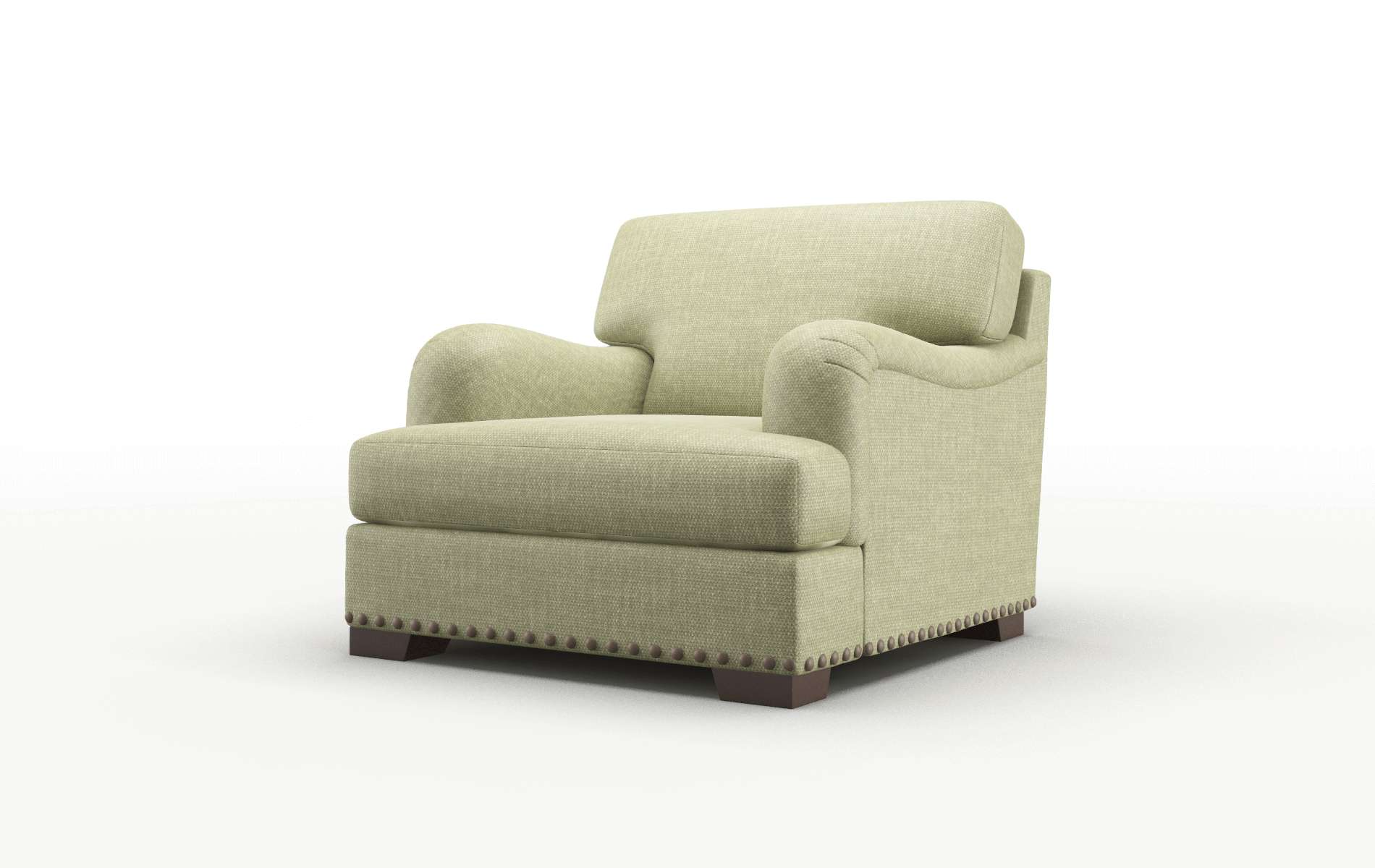 Brighton Rocket Evergreen Chair espresso legs 4