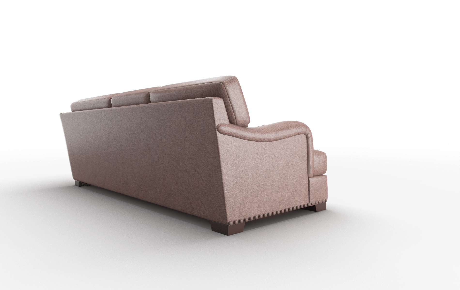 Brighton Royale Mocha Sectional espresso legs 3