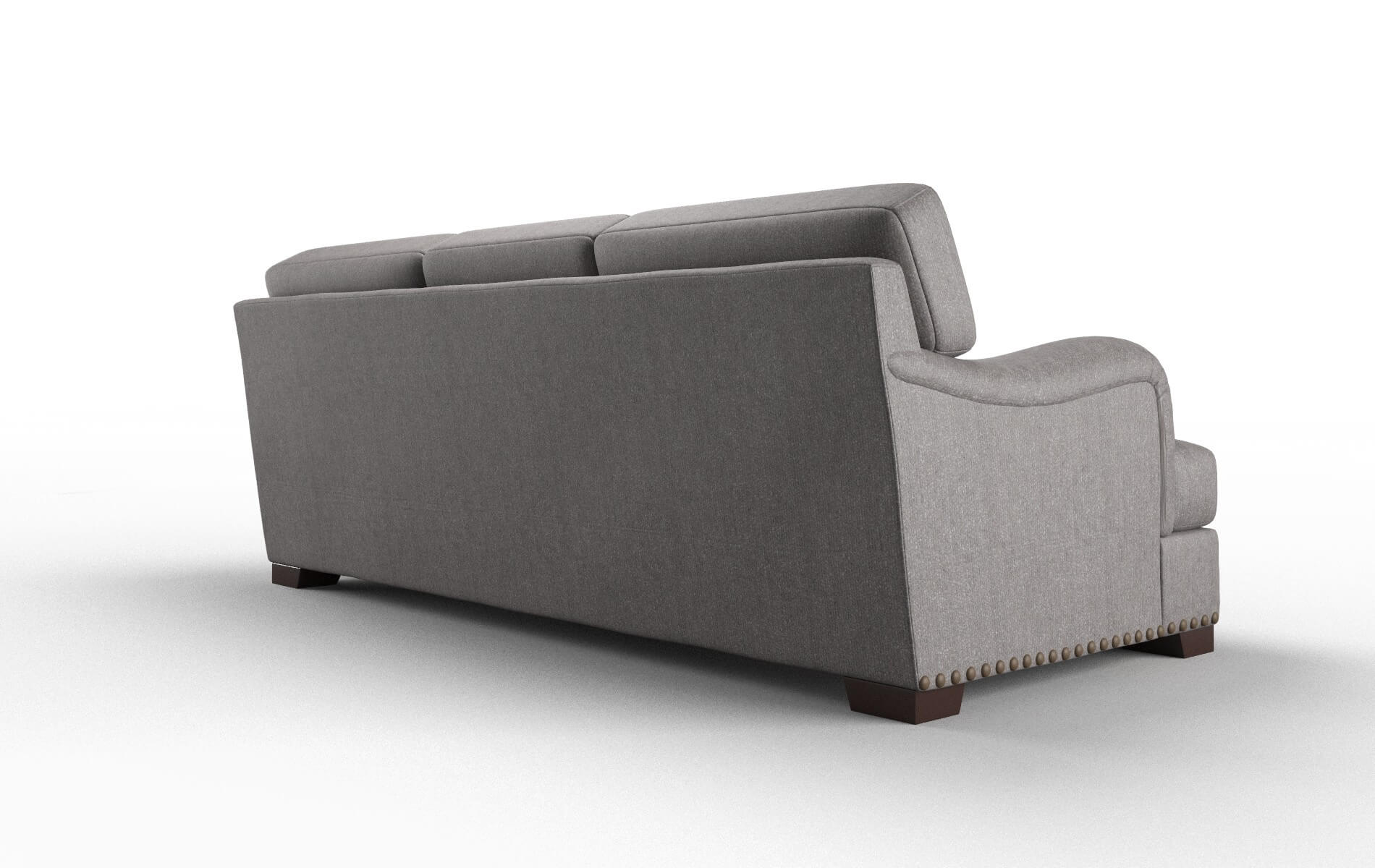 Brighton Sasha Granite Sofa espresso legs 5