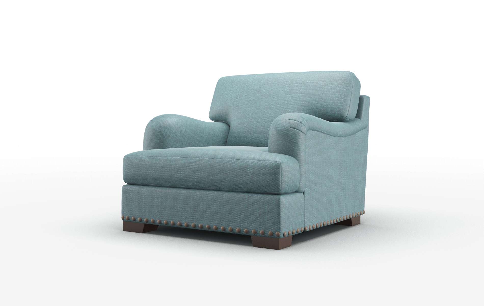 Brighton Simplex Blue_moon Chair espresso legs 4