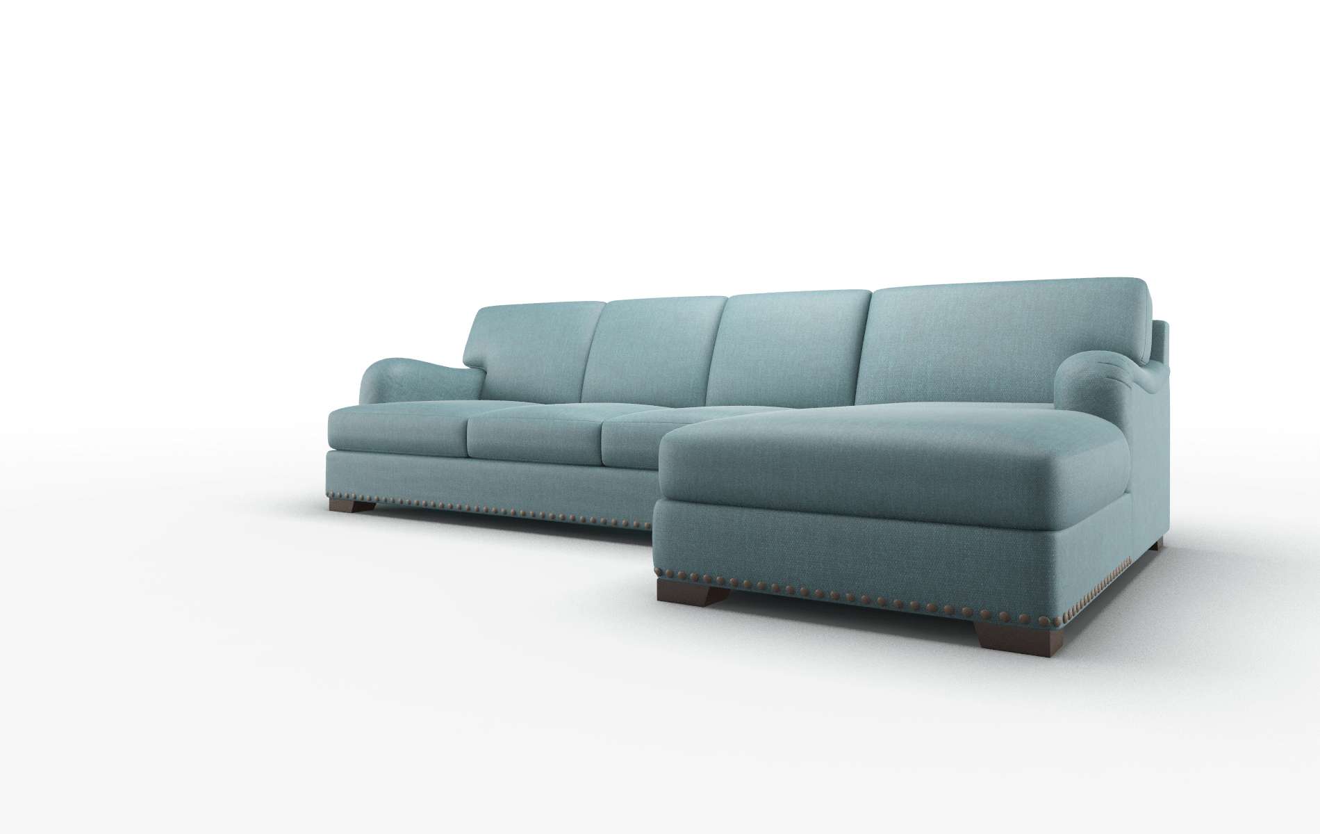 Brighton Simplex Blue_moon Panel espresso legs 4