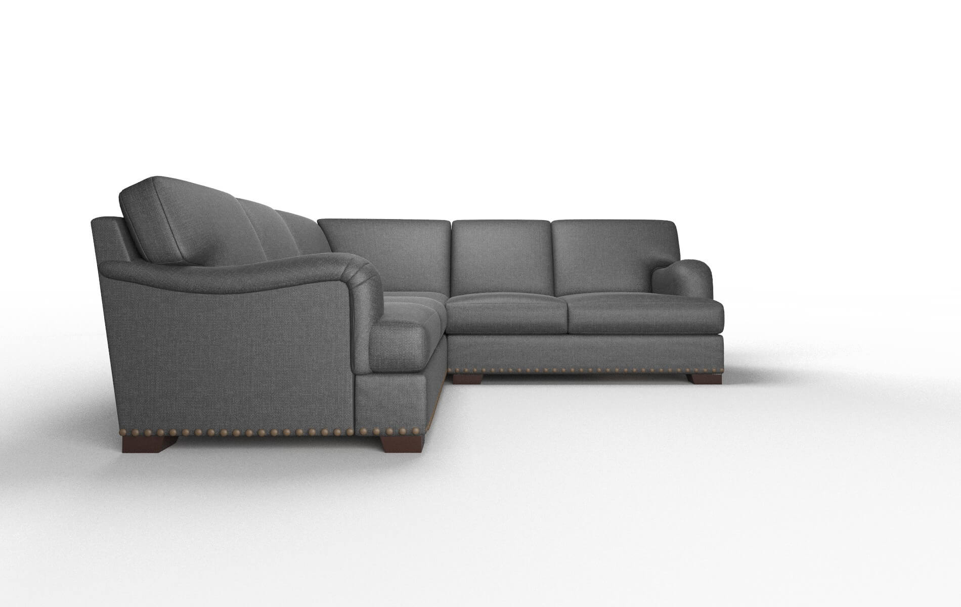 Brighton Sosoftness 54 Sectional espresso legs 2