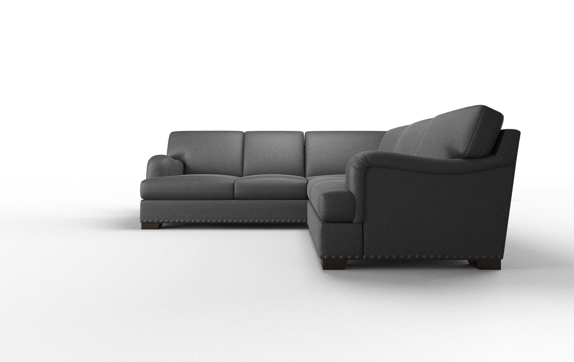 Brighton Sosoftness 54 Sectional espresso legs 5