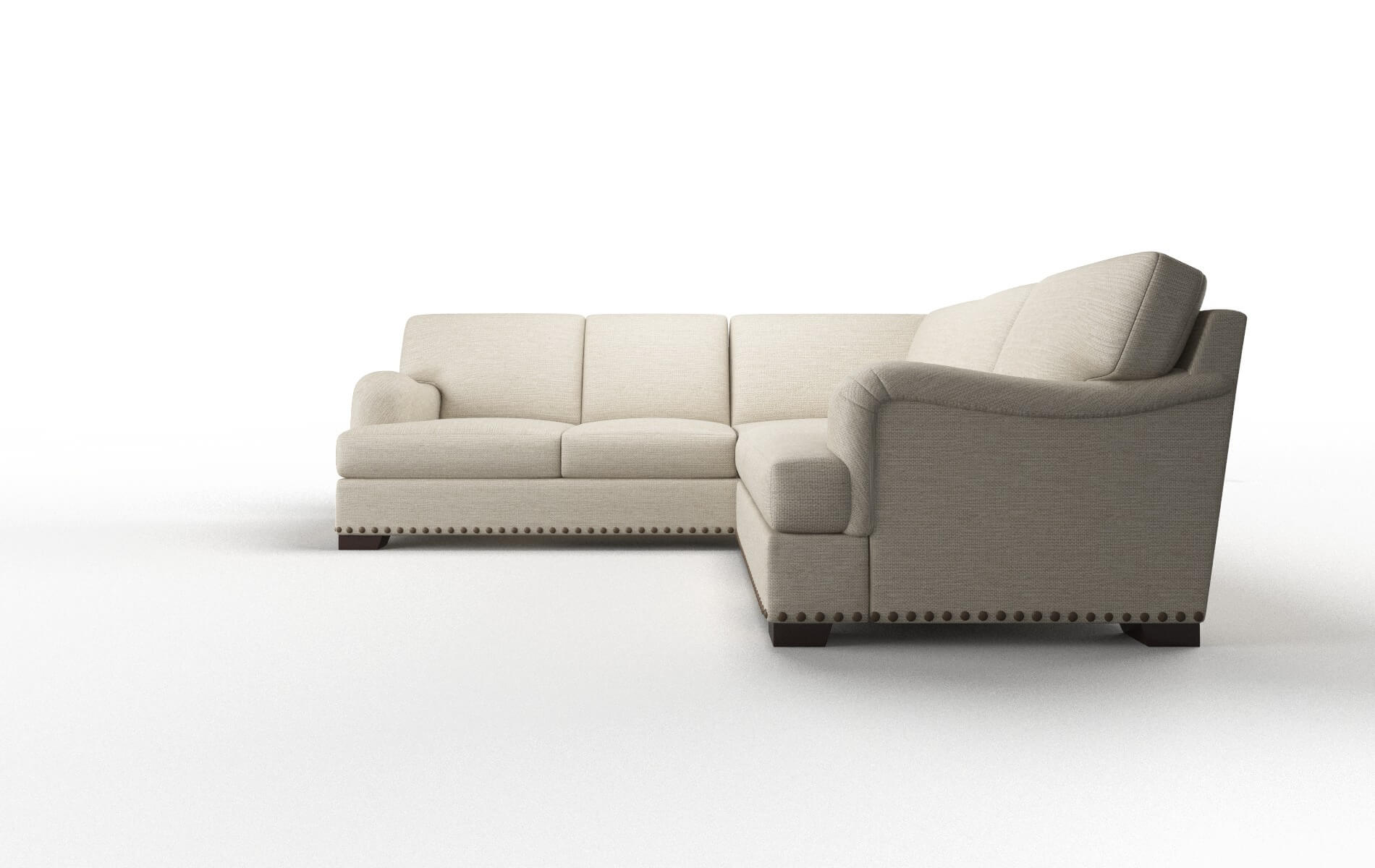 Brighton Sosoftness 72 Sectional espresso legs 5