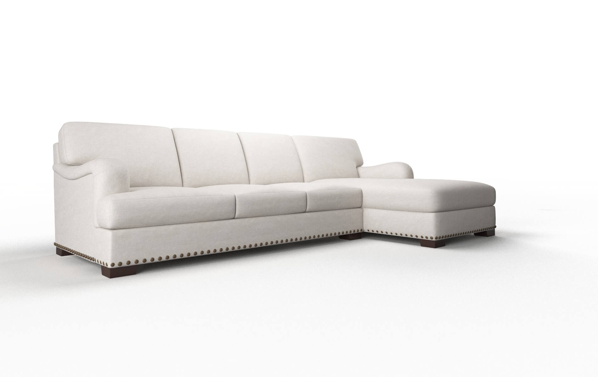 Brighton Suave Dove Panel espresso legs 2