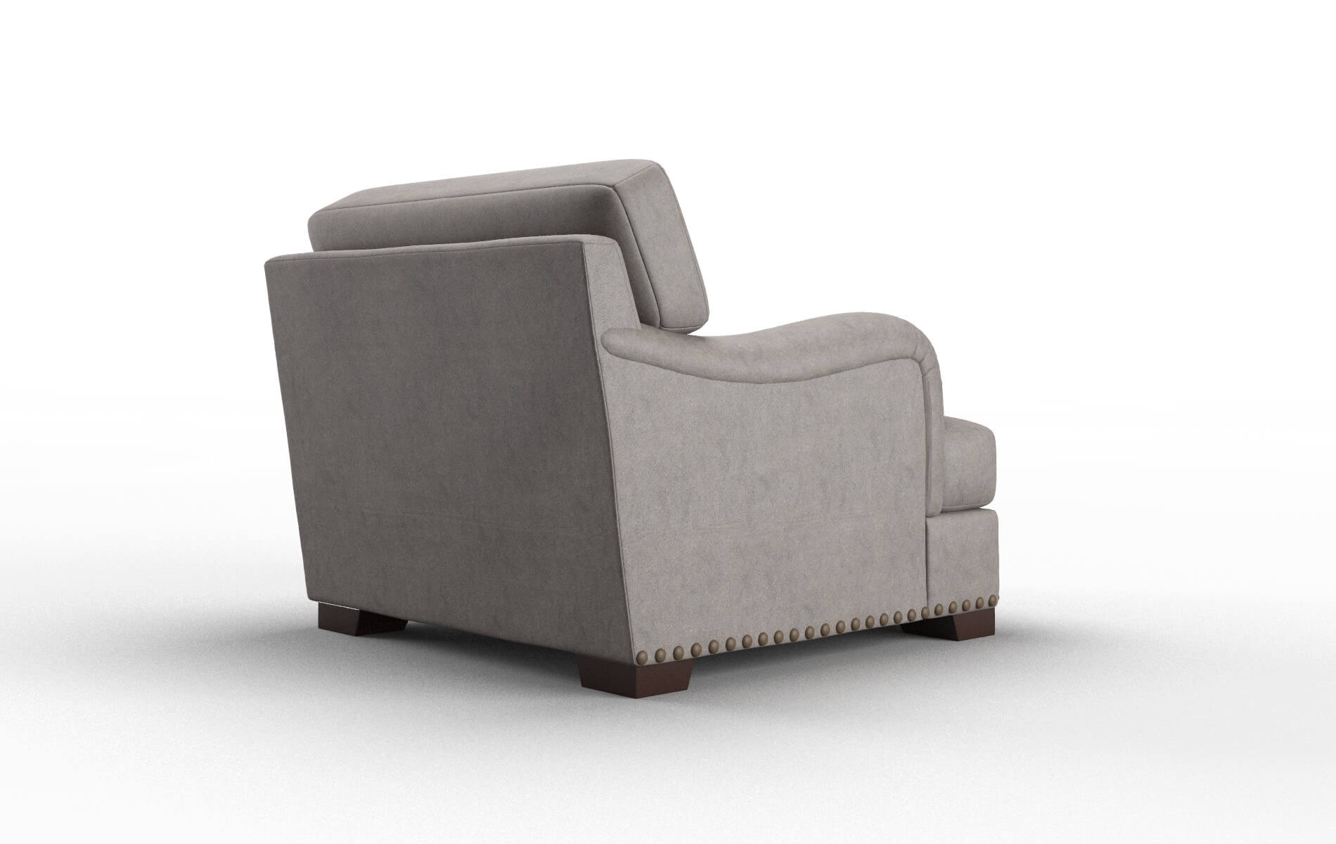 Brighton Suave Slate Chair espresso legs 5