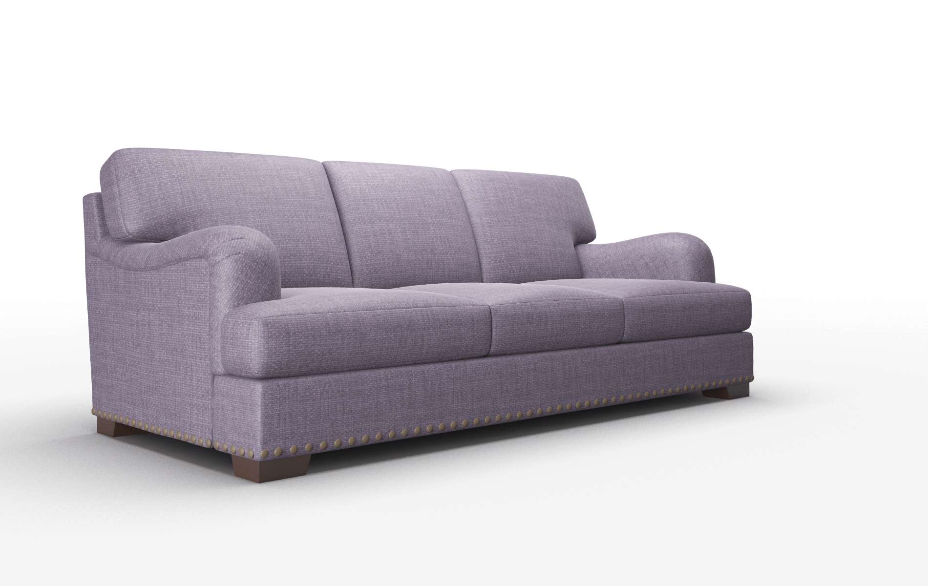 Brighton Tess Blackberry Sofa espresso legs 2