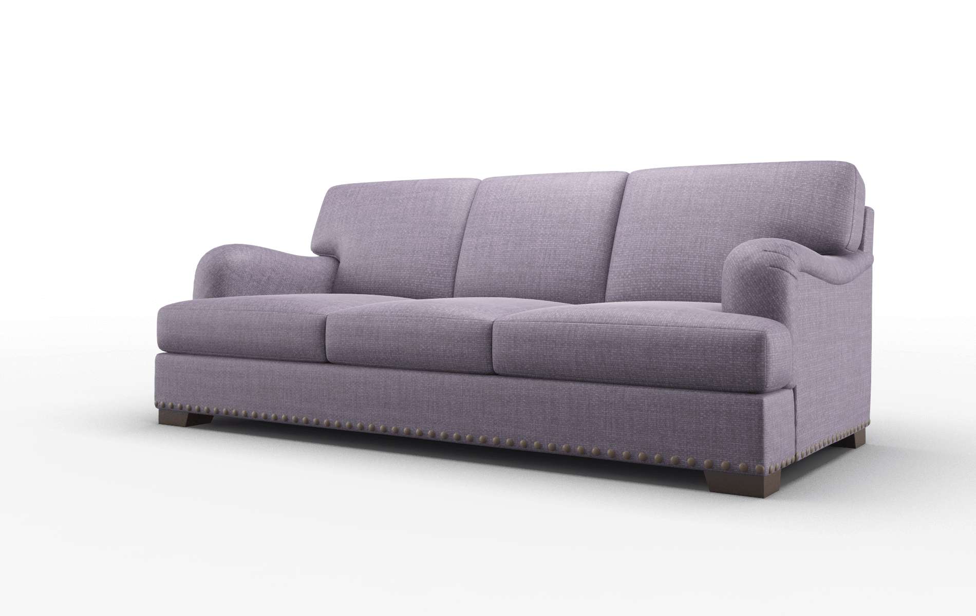 Brighton Tess Blackberry Sofa espresso legs 4