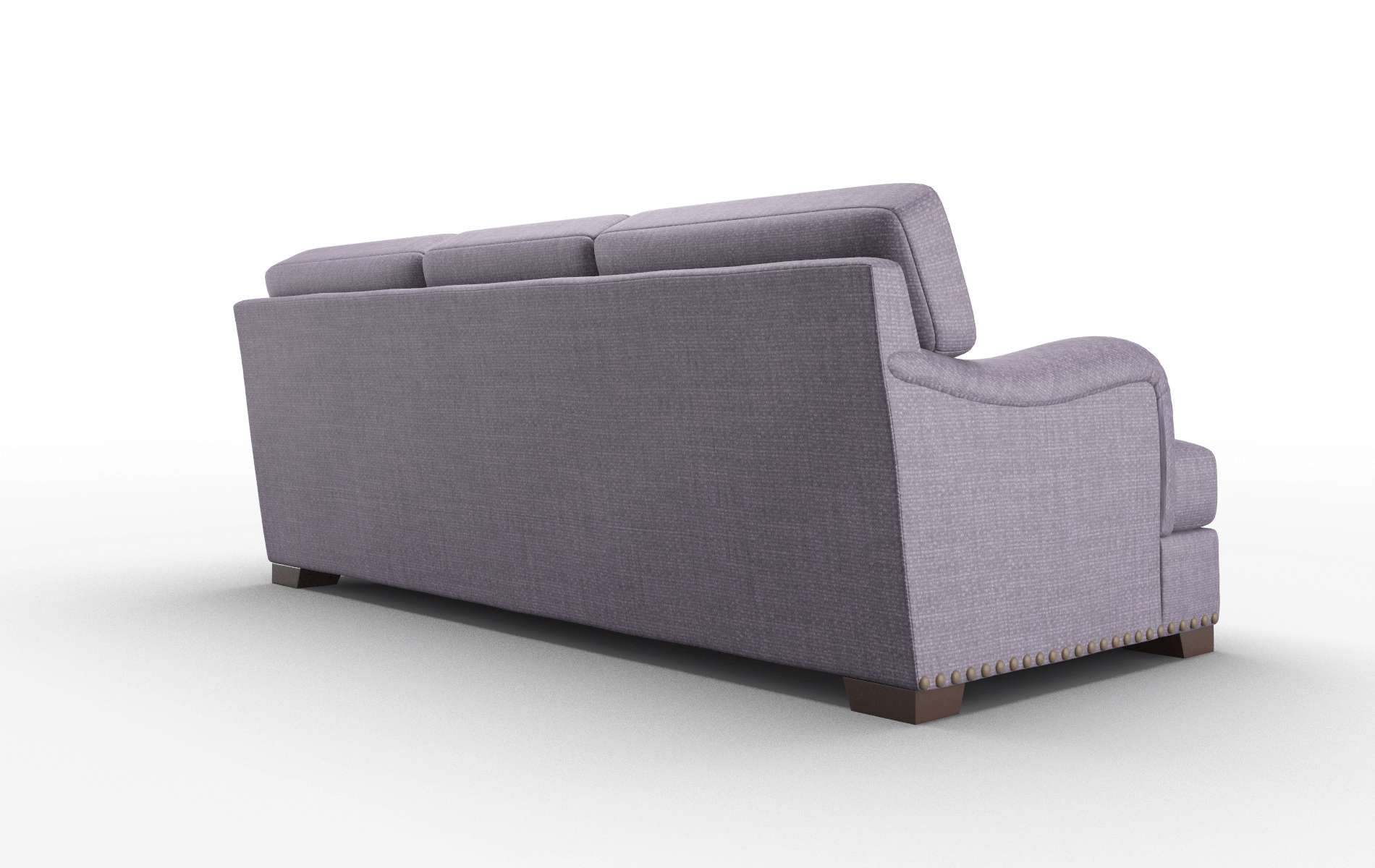 Brighton Tess Blackberry Sofa espresso legs 5