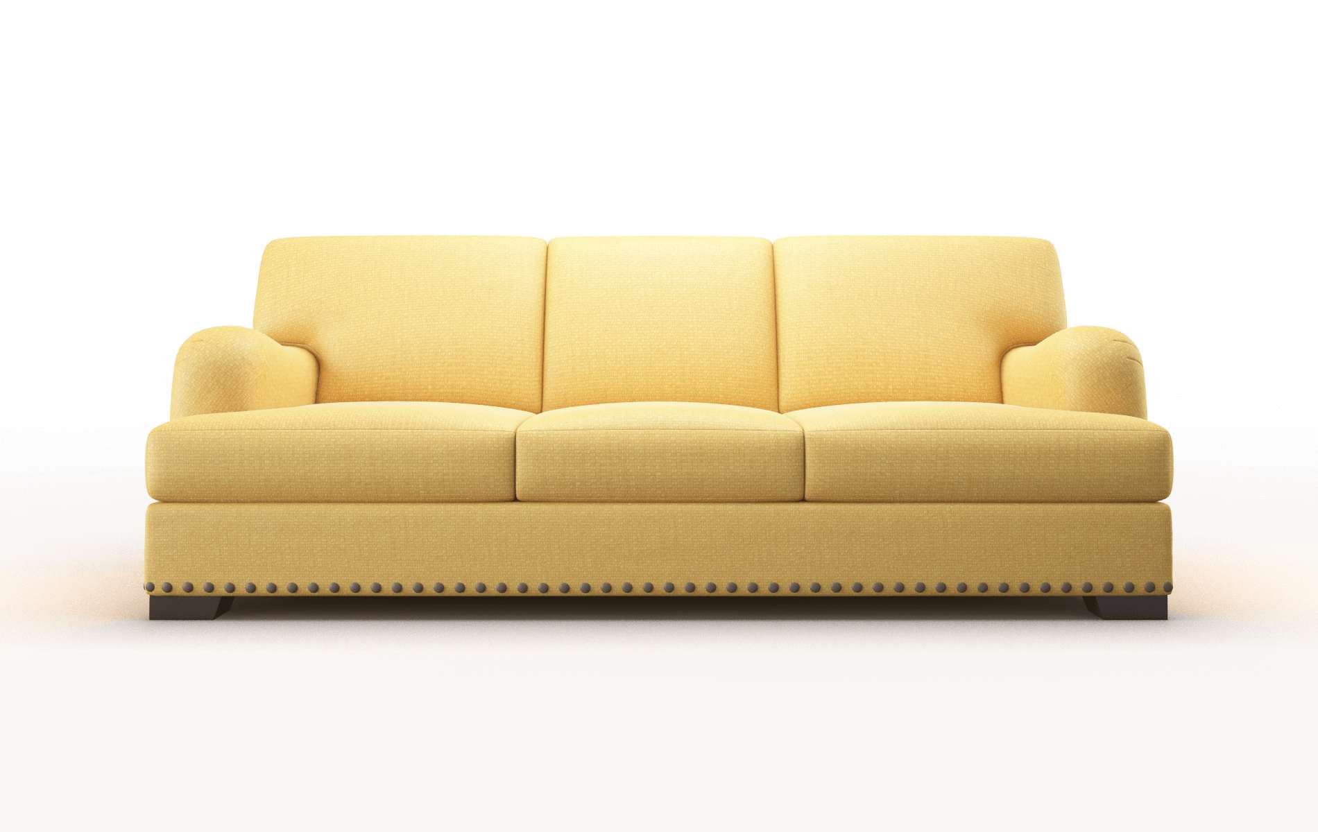 Brighton Tess turmeric Sofa Espresso Legs  1