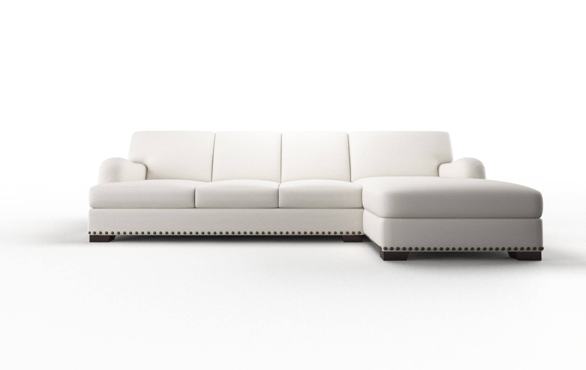 Brighton Venice Eggshell Panel espresso legs 1