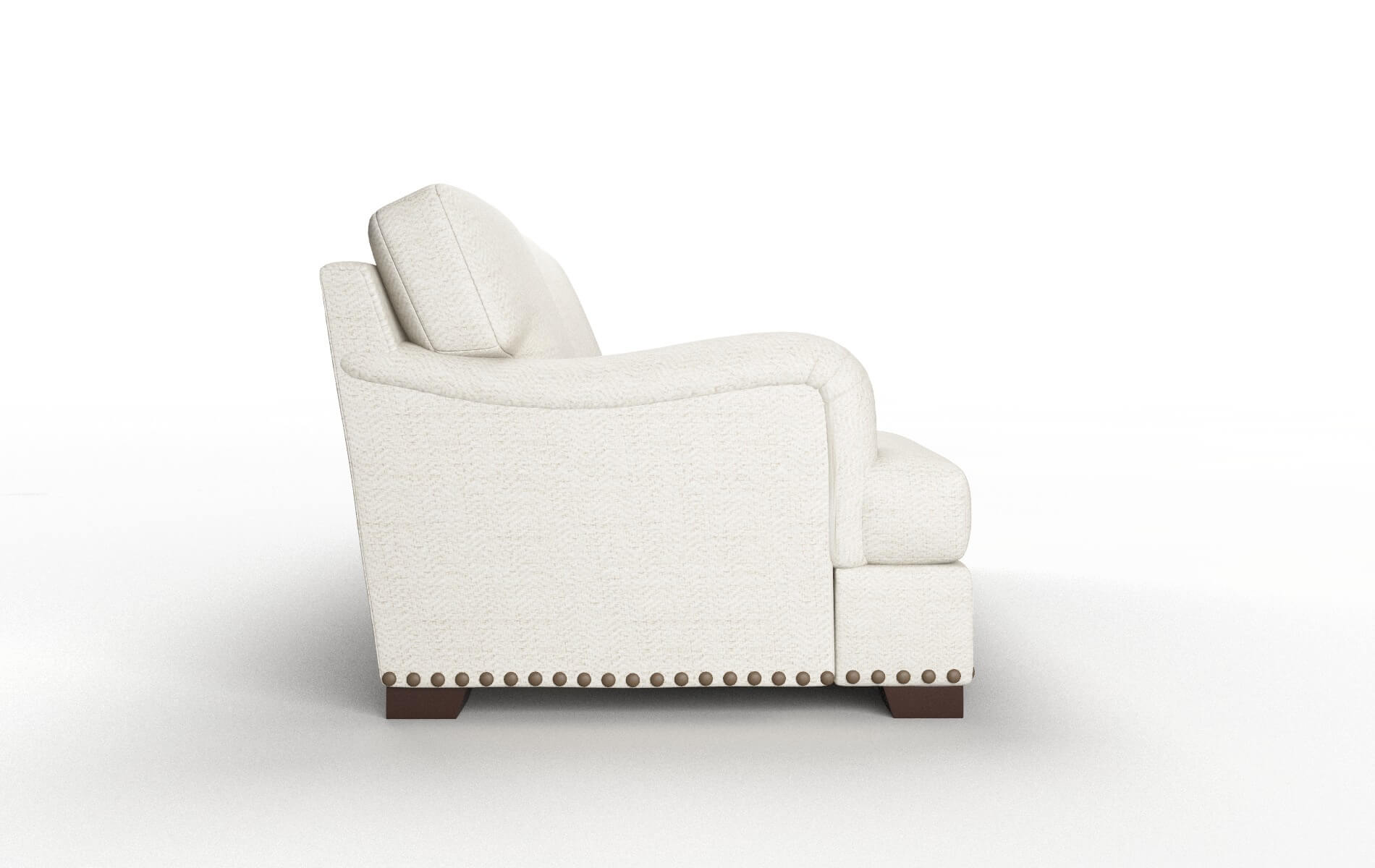 Brighton Venus Cream Sofa espresso legs 3