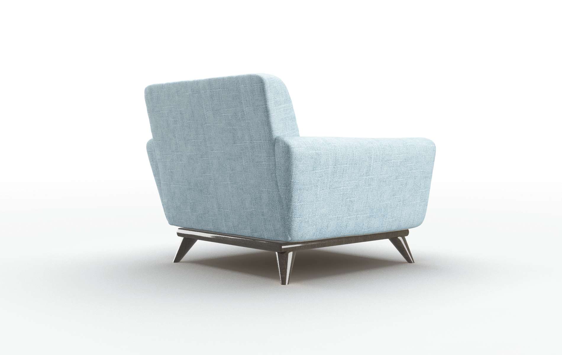 Brussels Atlas Turquoise Chair espresso legs 5
