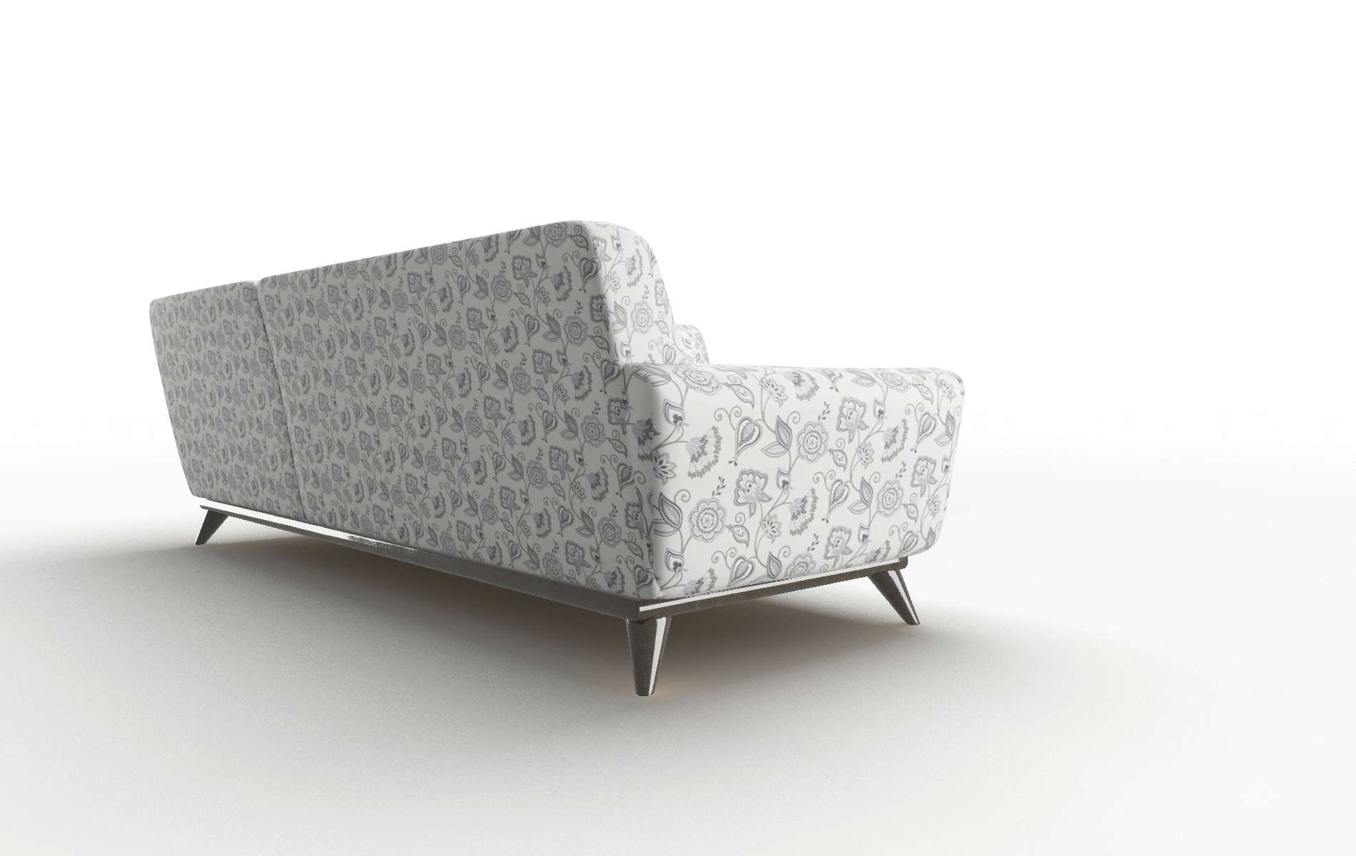 Brussels Avignon Sky Sectional espresso legs 5