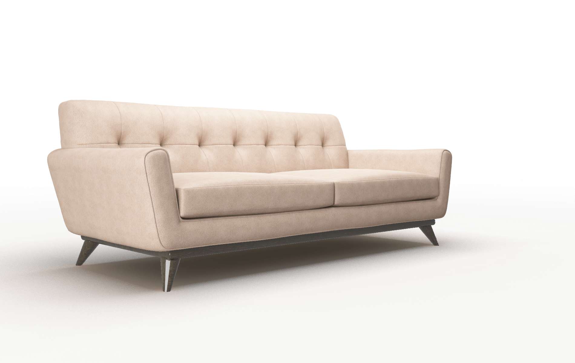 Brussels Bella Cocoa Sofa espresso legs 2