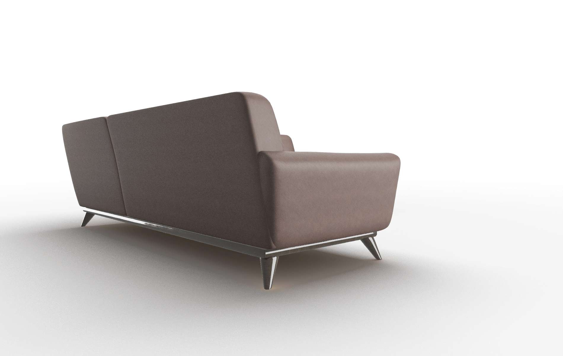 Brussels Bella Espresso Sectional espresso legs 5