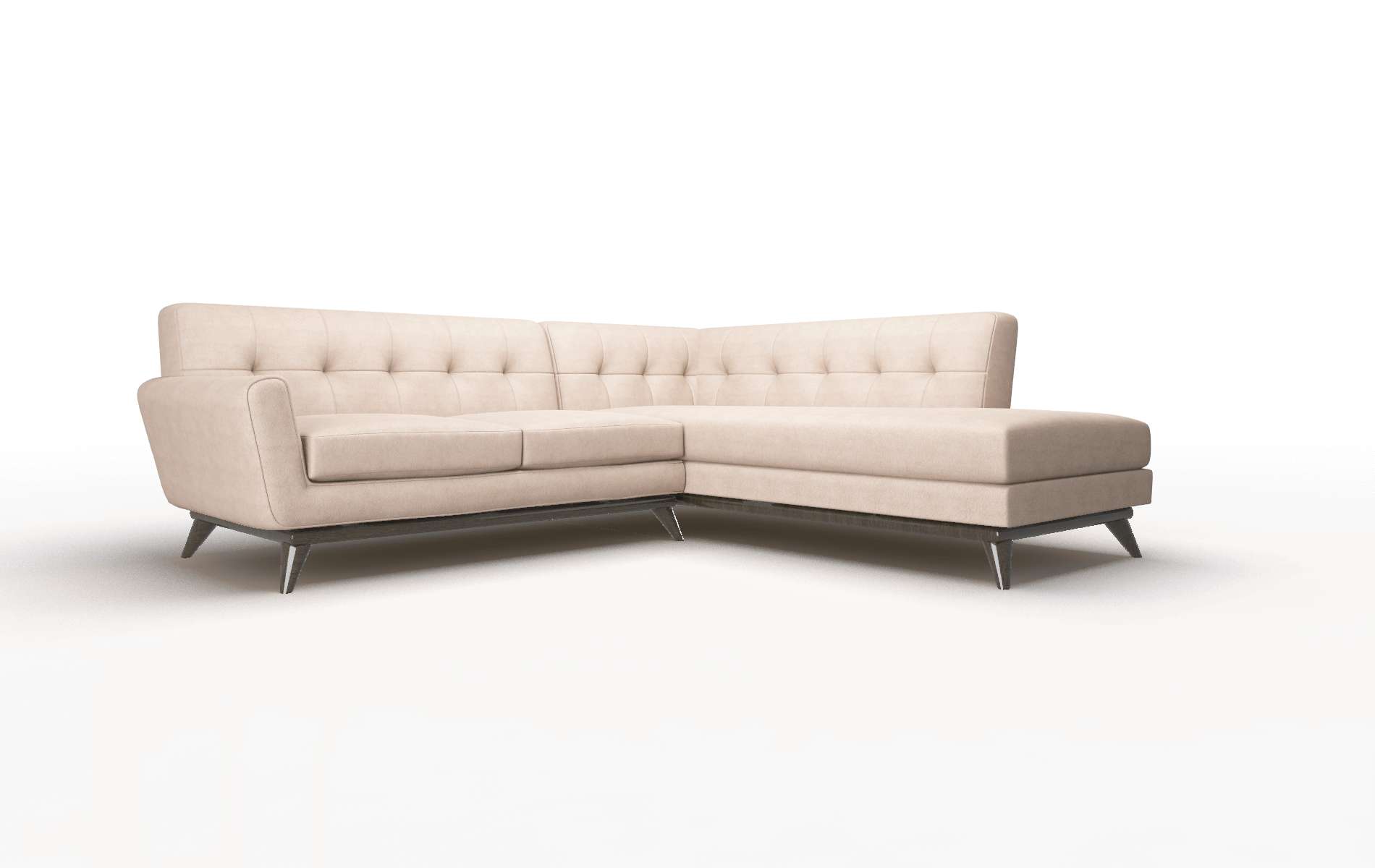 Brussels Bella Pewter Panel espresso legs 2