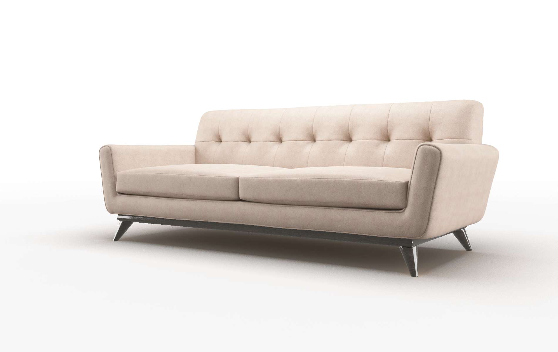 Brussels Bella Pewter Sofa espresso legs 4
