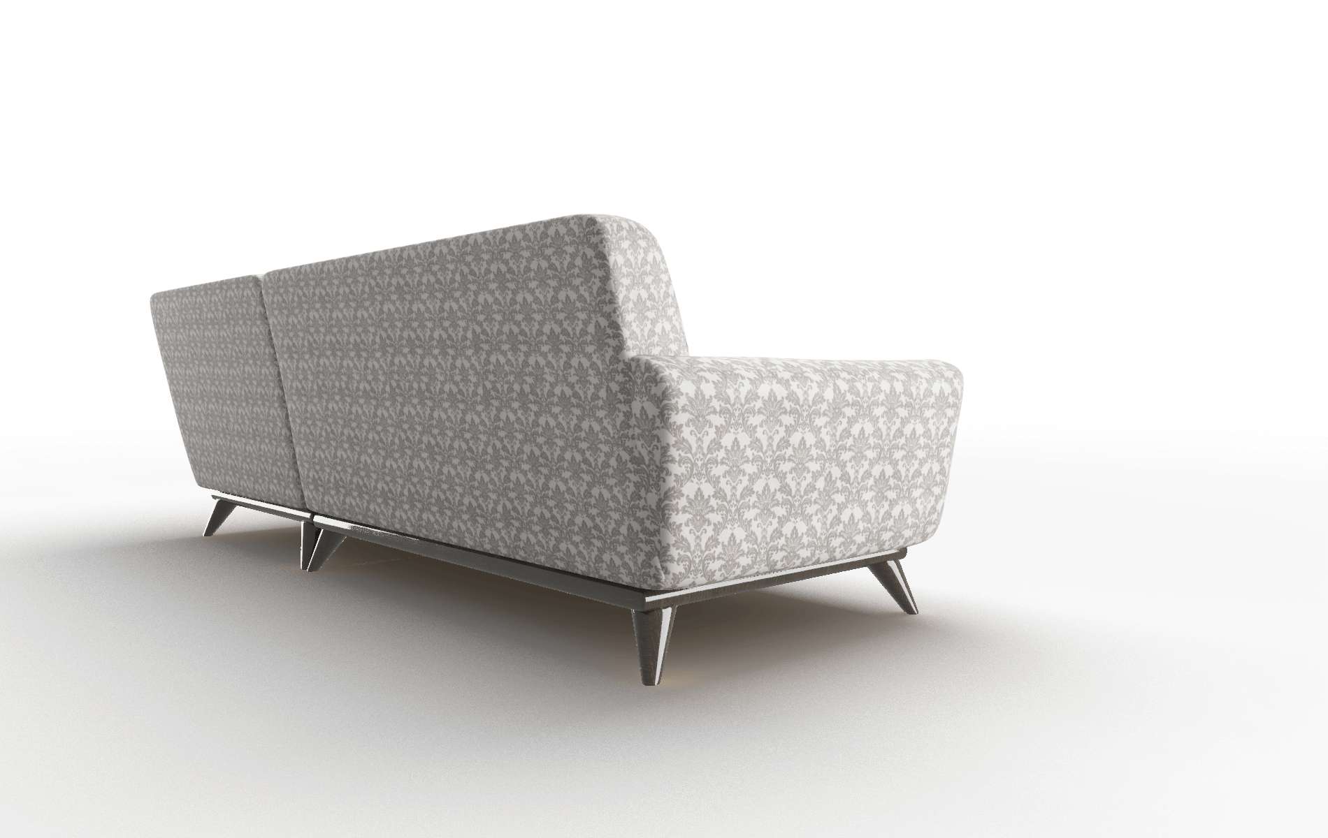 Brussels Bergamo Dove Panel espresso legs 5