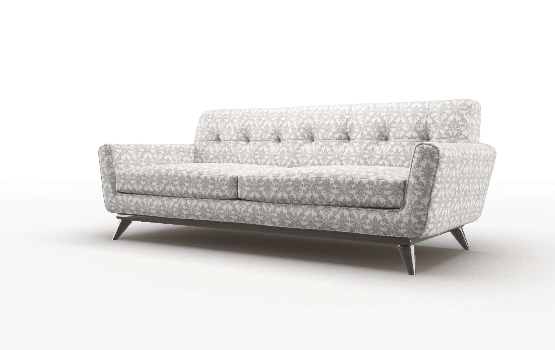 Brussels Bergamo Dove Sofa espresso legs 4