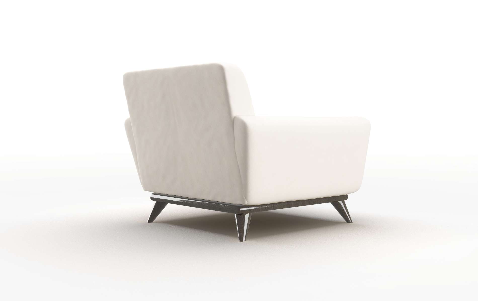 Brussels Blanche Milky Chair espresso legs 5