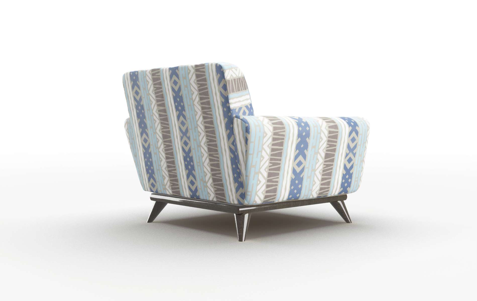 Brussels Bodhi Indigo Chair espresso legs 5