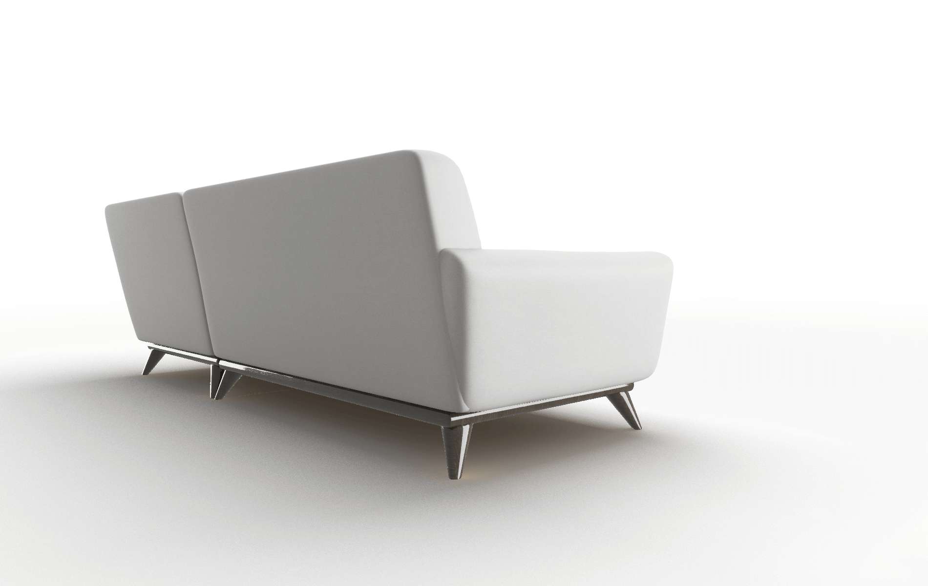 Brussels Dawson Platinum Panel espresso legs 5