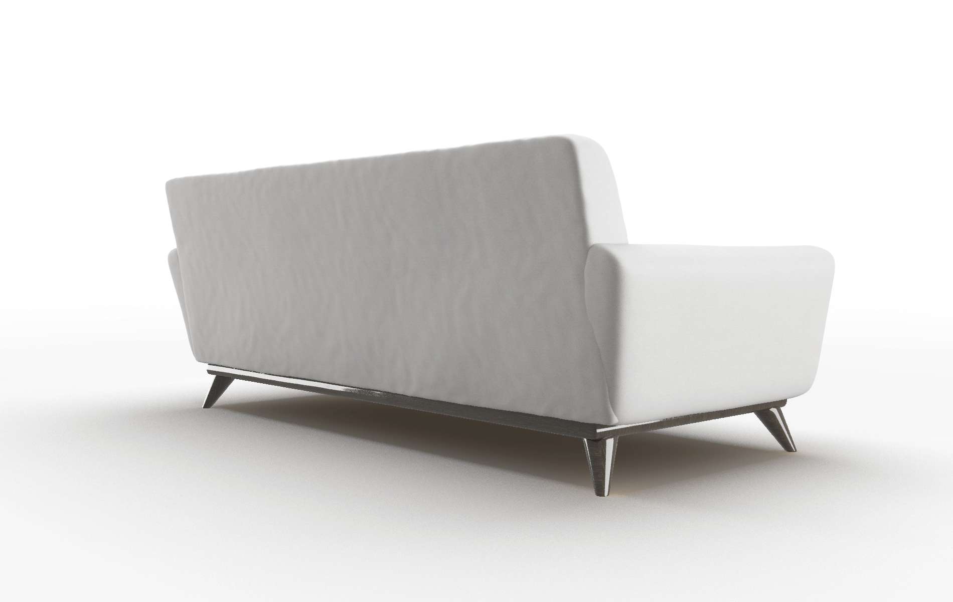 Brussels Dawson Platinum Sofa espresso legs 5