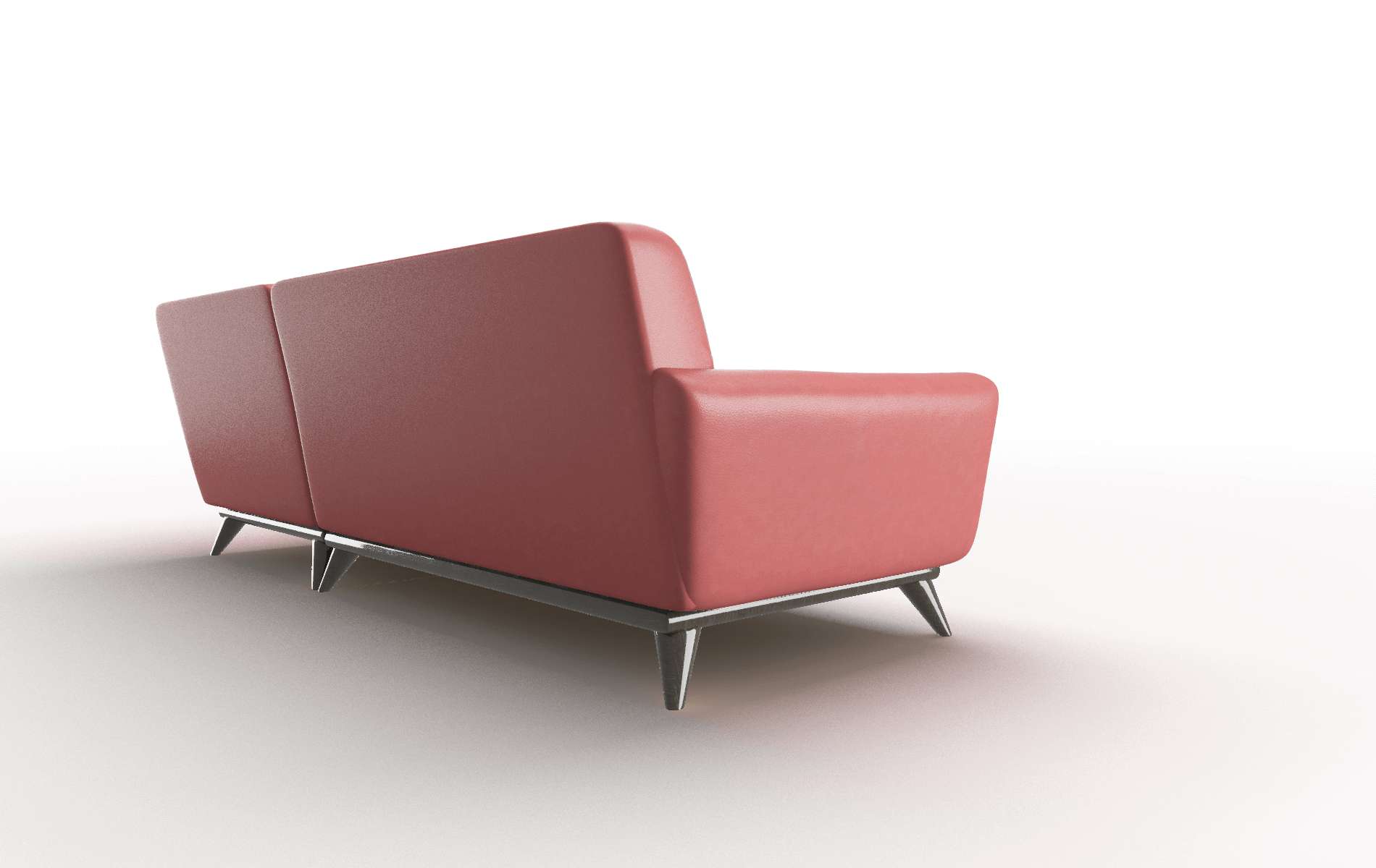 Brussels Dillion Cordovan Panel espresso legs 5