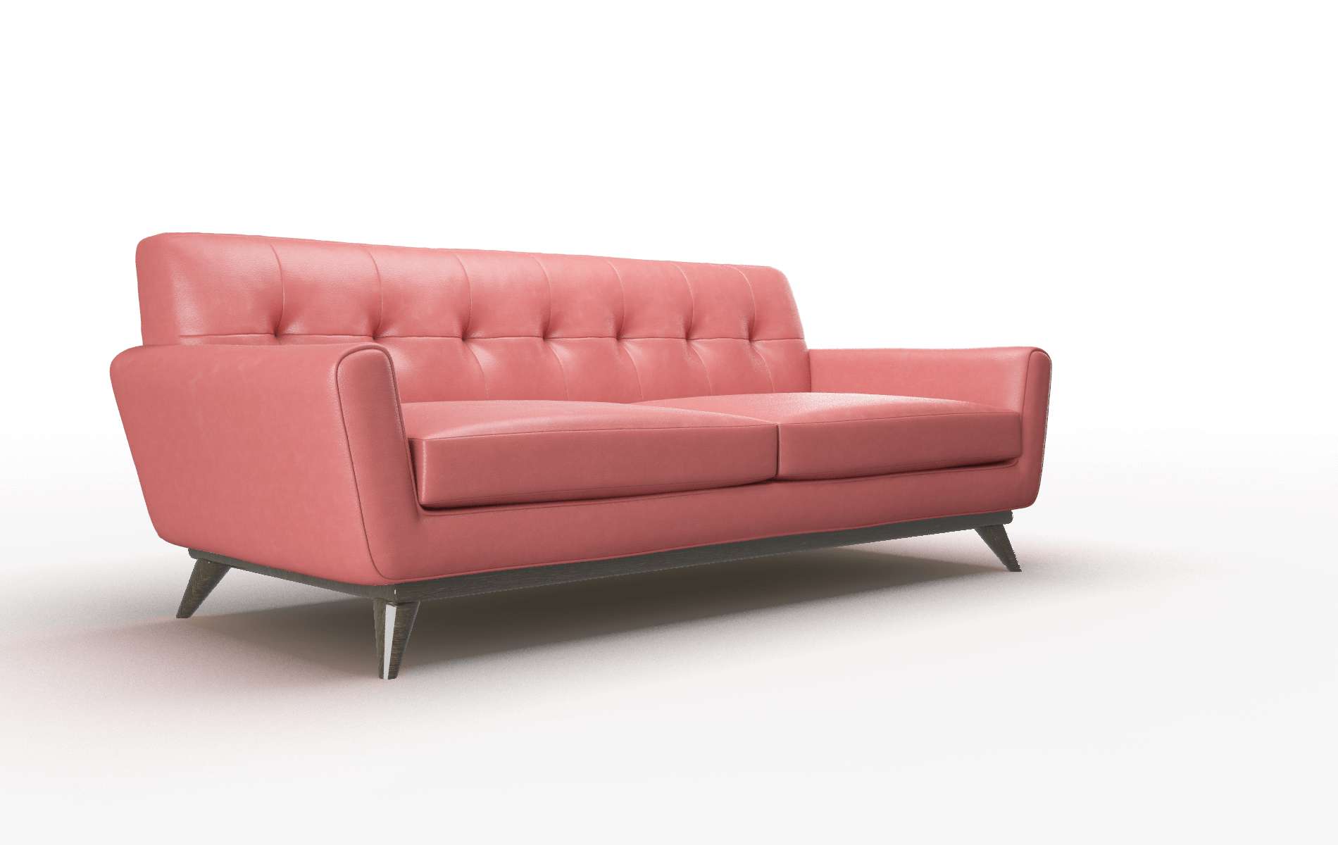 Brussels Dillion Cordovan Sofa espresso legs 2