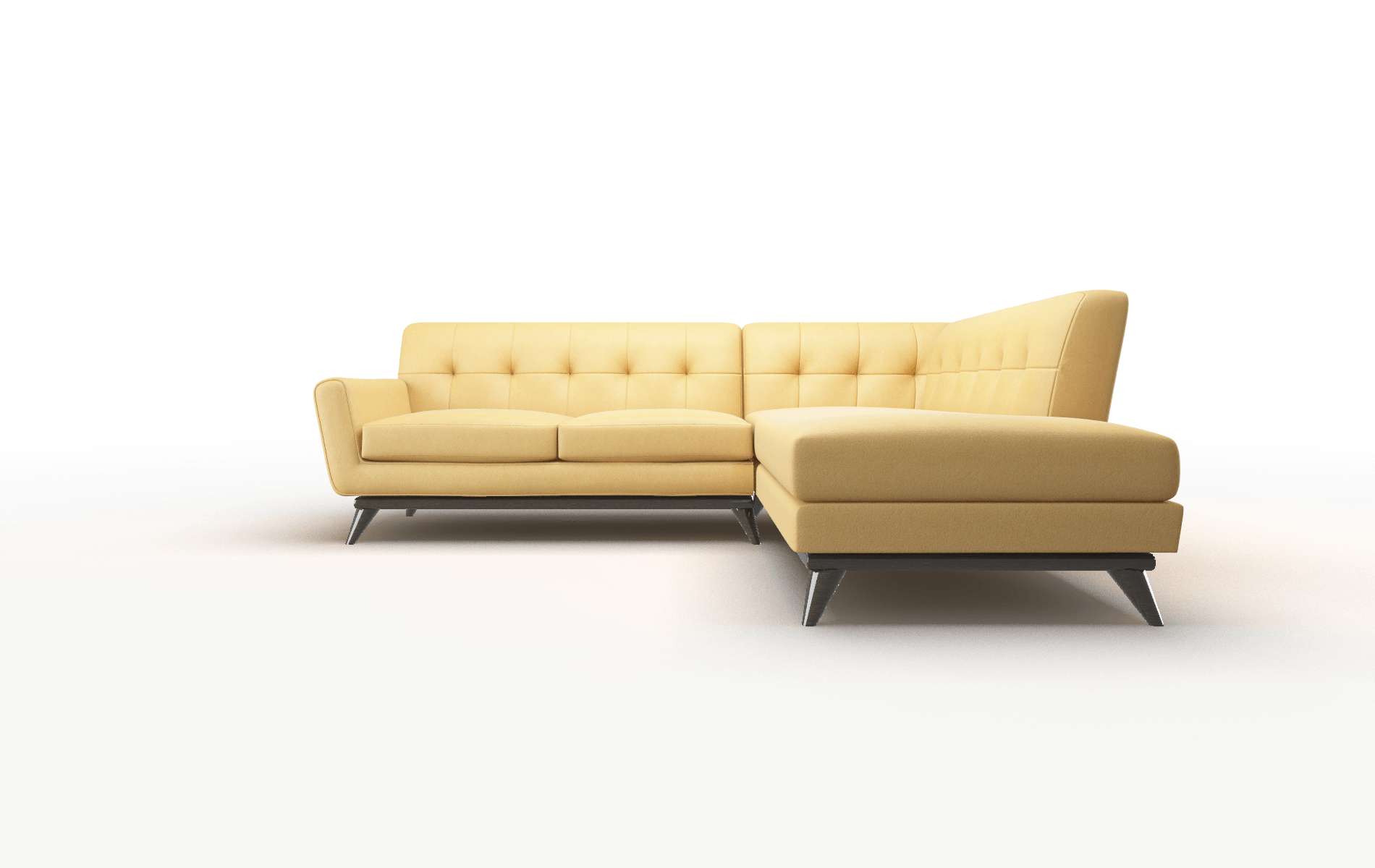 Brussels Dream_d Sunflower Panel Sleeper Espresso Legs 1