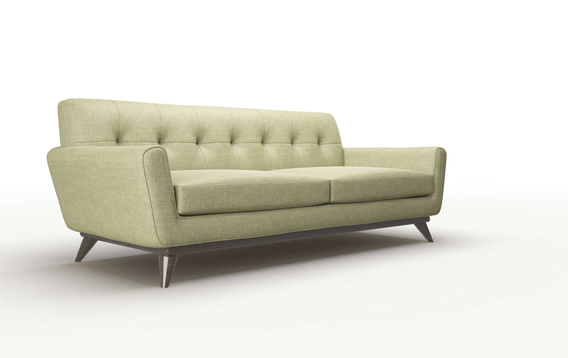 Brussels Durham Lime Sofa espresso legs 2