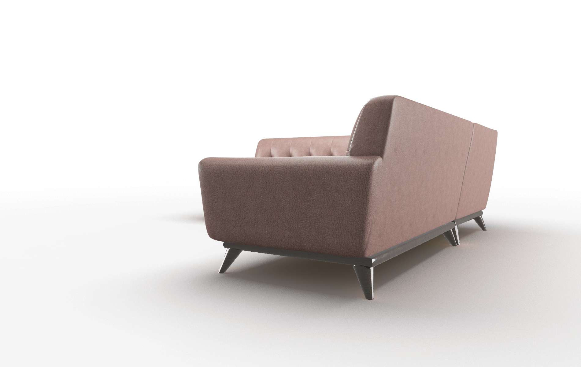 Brussels Ford Brown Sectional espresso legs 4