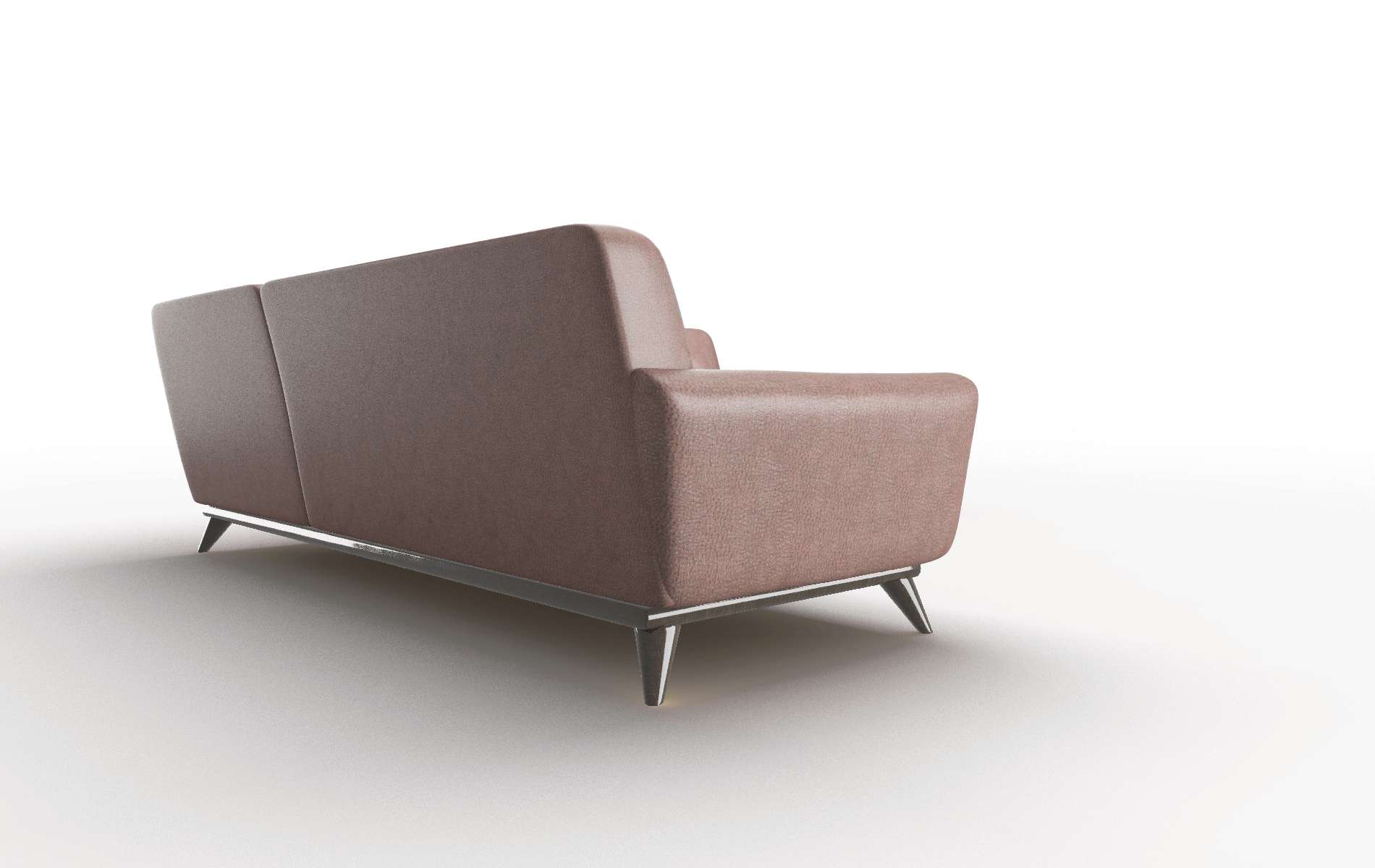 Brussels Ford Brown Sectional espresso legs 5