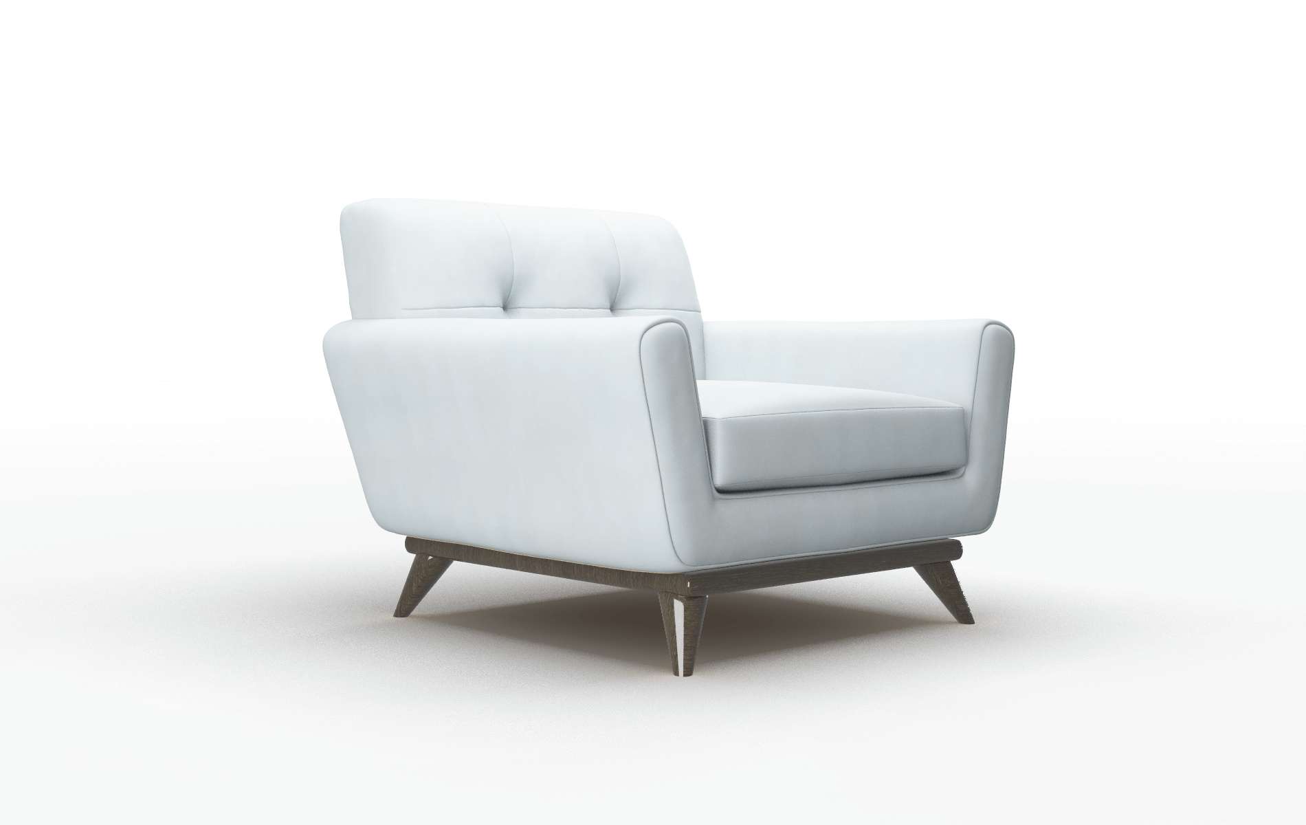Brussels Hathaway Aqua Chair espresso legs 2
