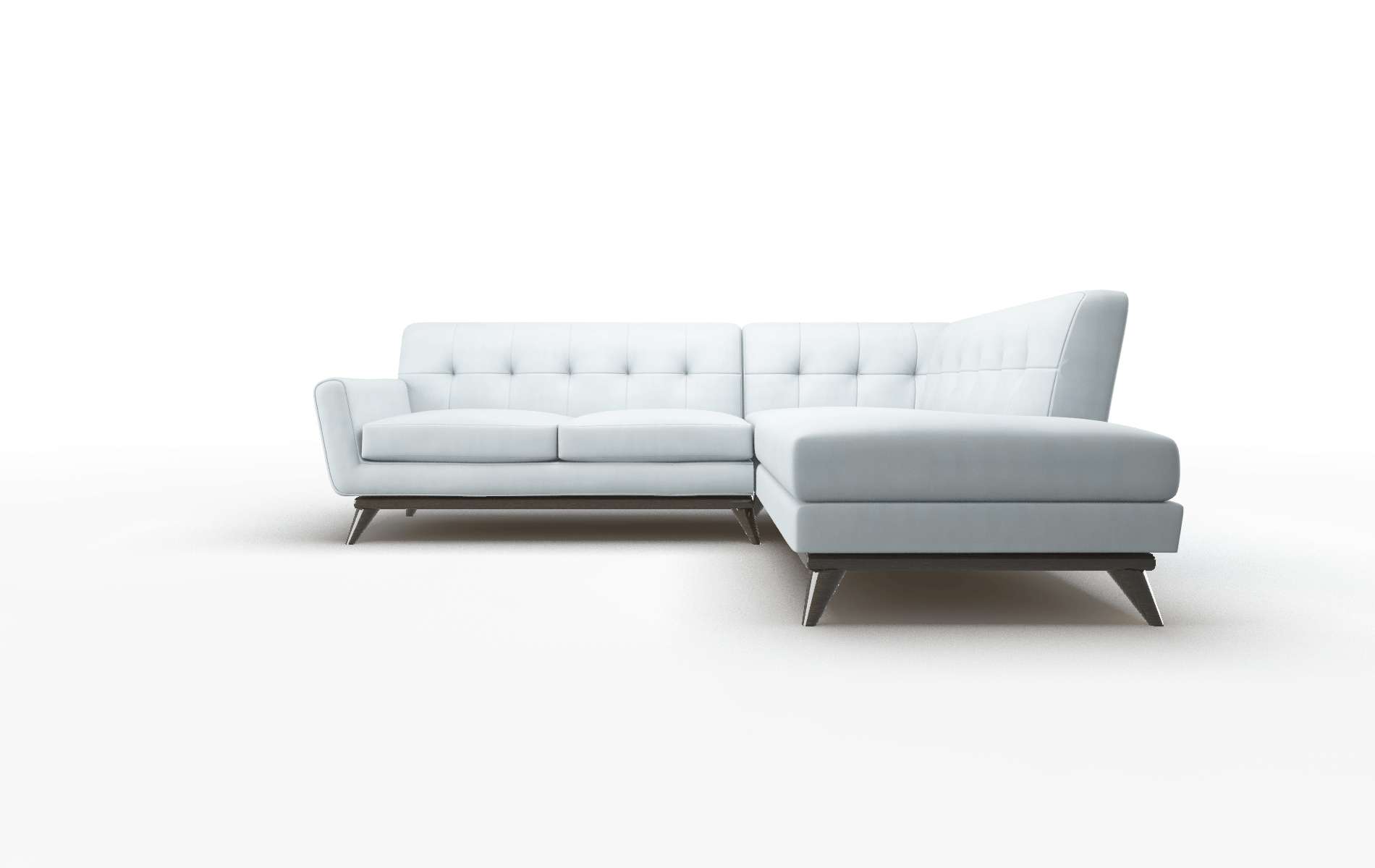 Brussels Hathaway aqua Panel Espresso Legs  1