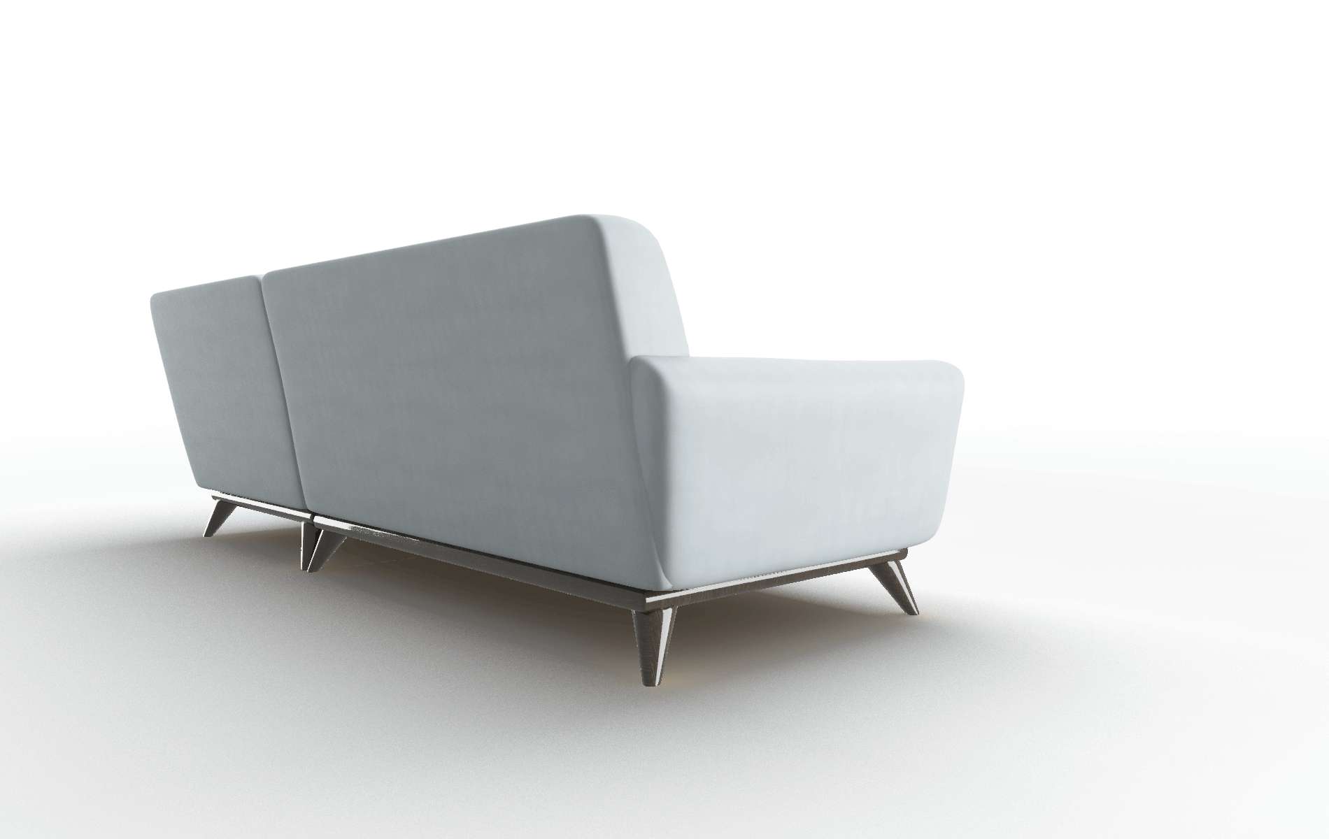 Brussels Hathaway Aqua Panel espresso legs 5