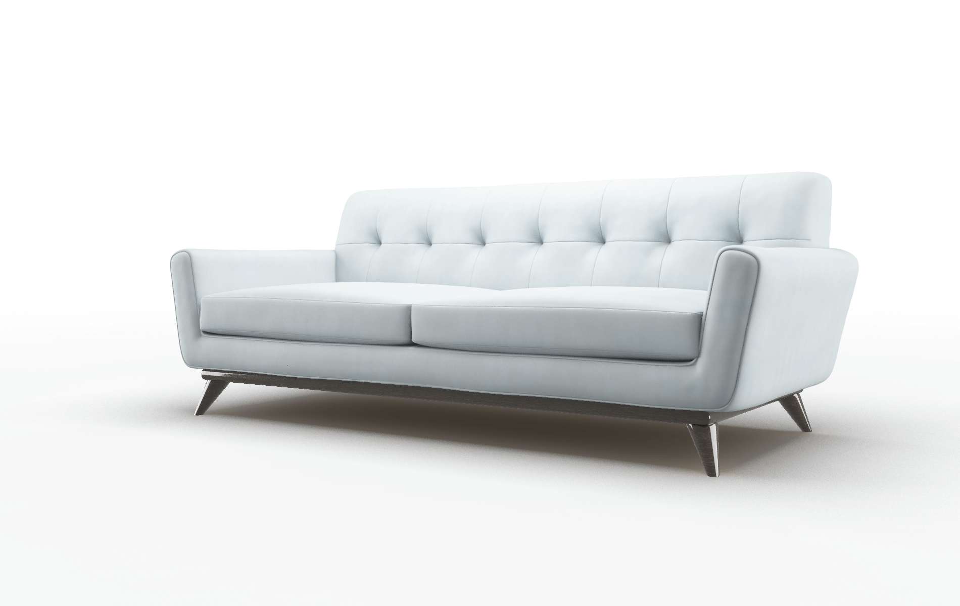 Brussels Hathaway Aqua Sofa espresso legs 4