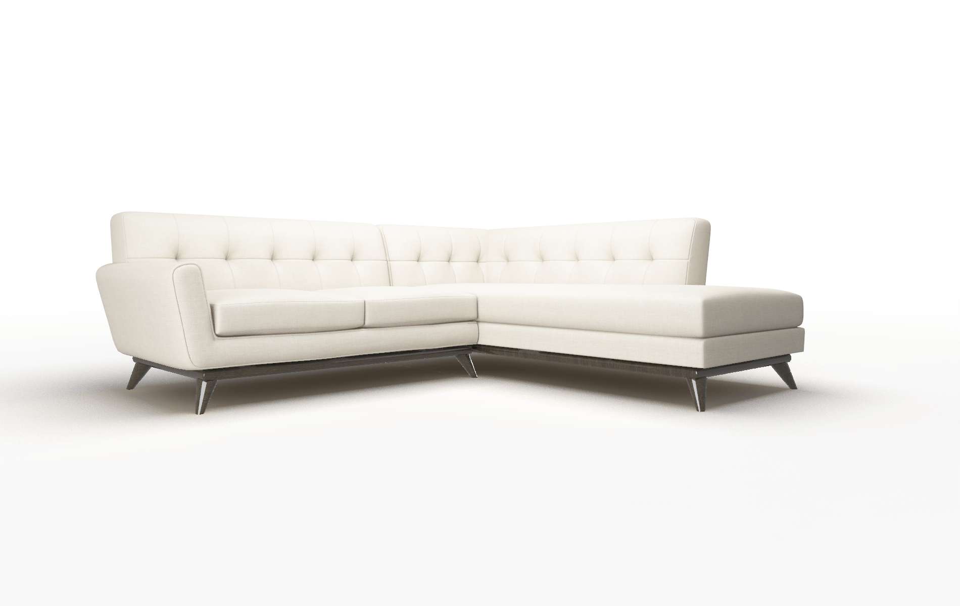 Brussels Keylargo Almond Panel espresso legs 2