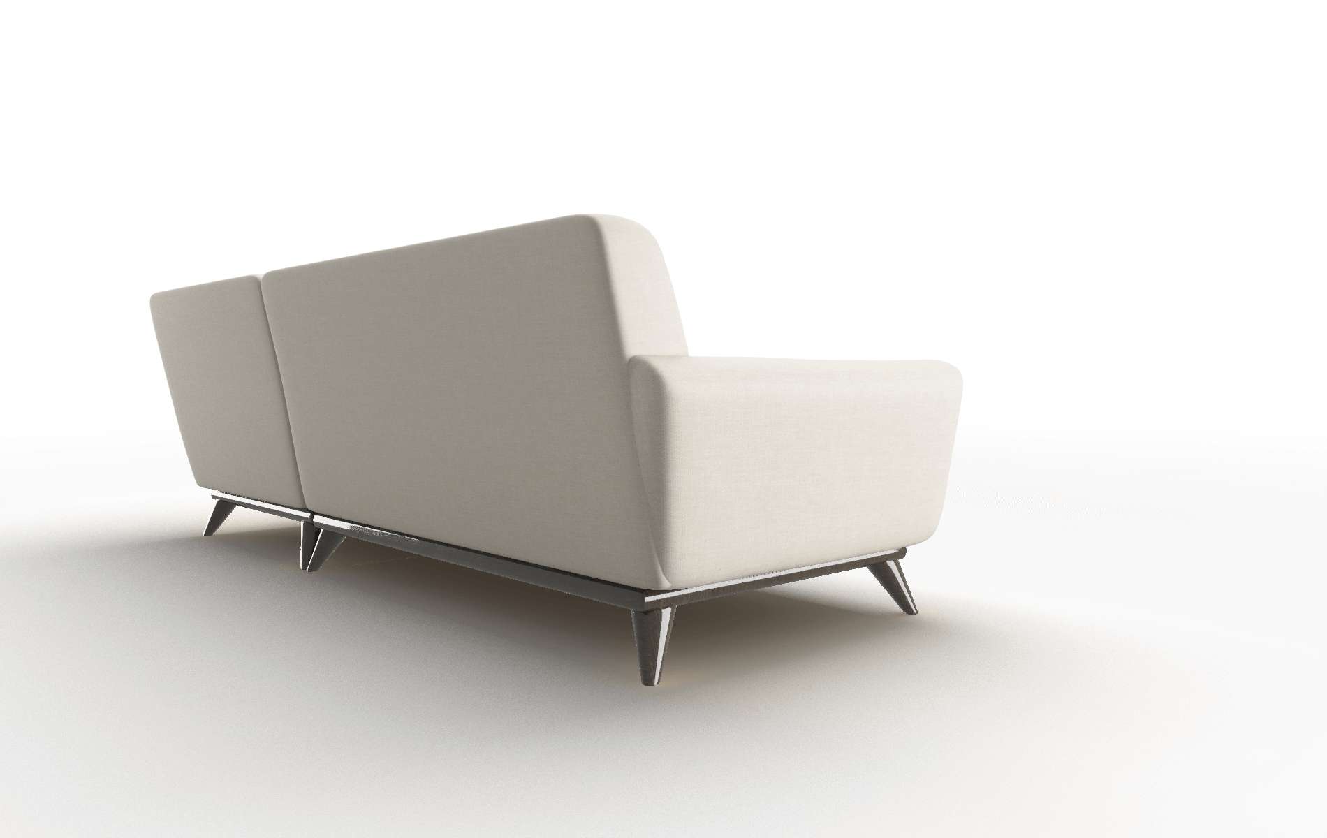 Brussels Keylargo Almond Panel espresso legs 5