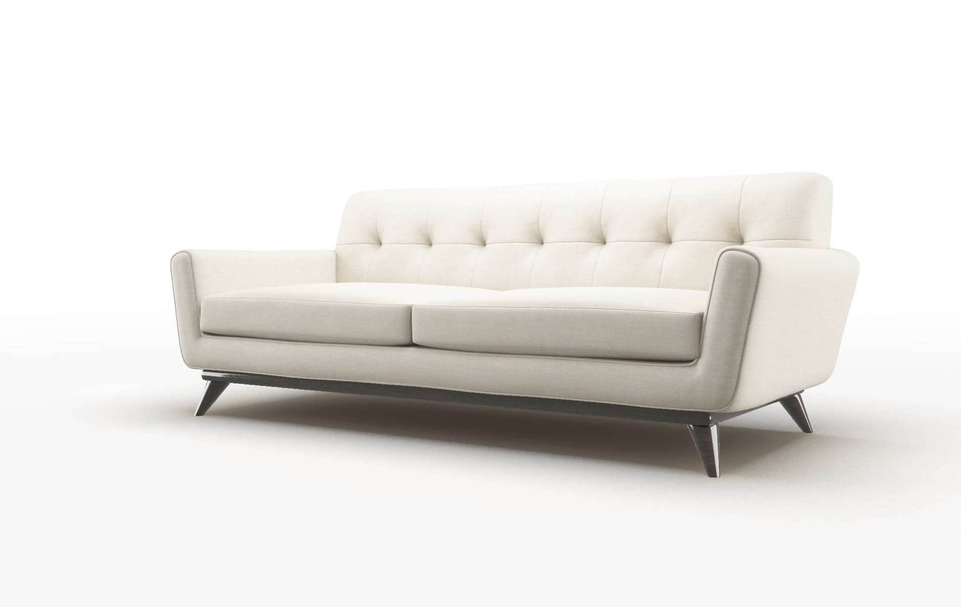 Brussels Keylargo Almond Sofa espresso legs 4