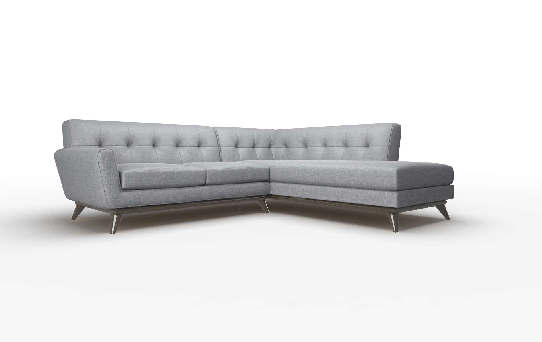 Brussels Keylargo Graphite Panel espresso legs 2