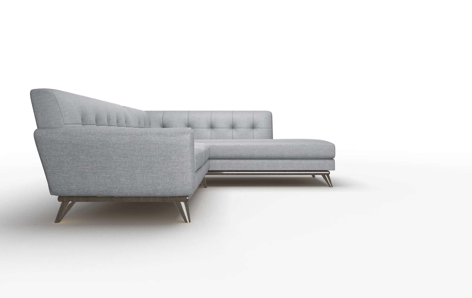 Brussels Keylargo Graphite Panel espresso legs 3