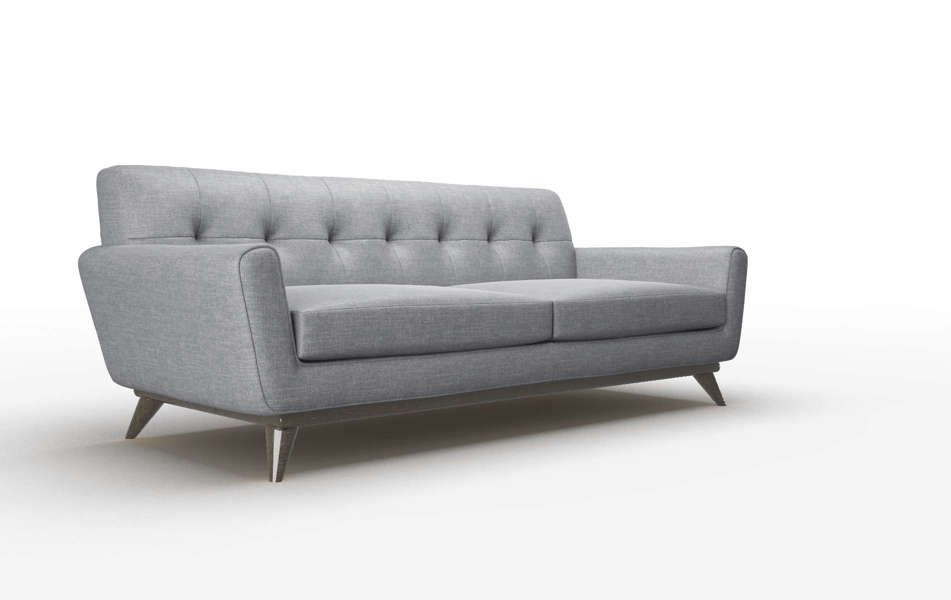Brussels Keylargo Graphite Sofa espresso legs 2