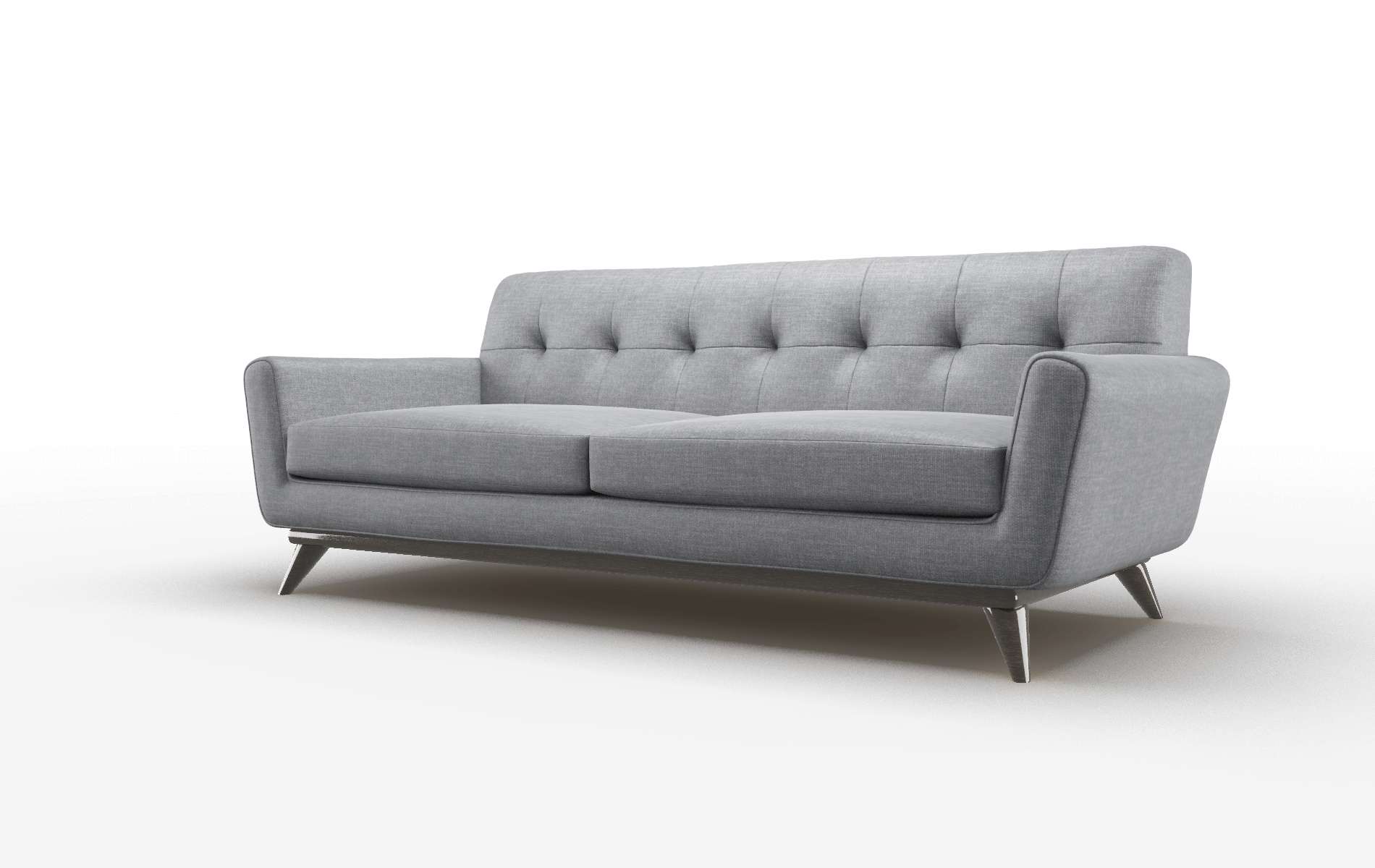 Brussels Keylargo Graphite Sofa espresso legs 4